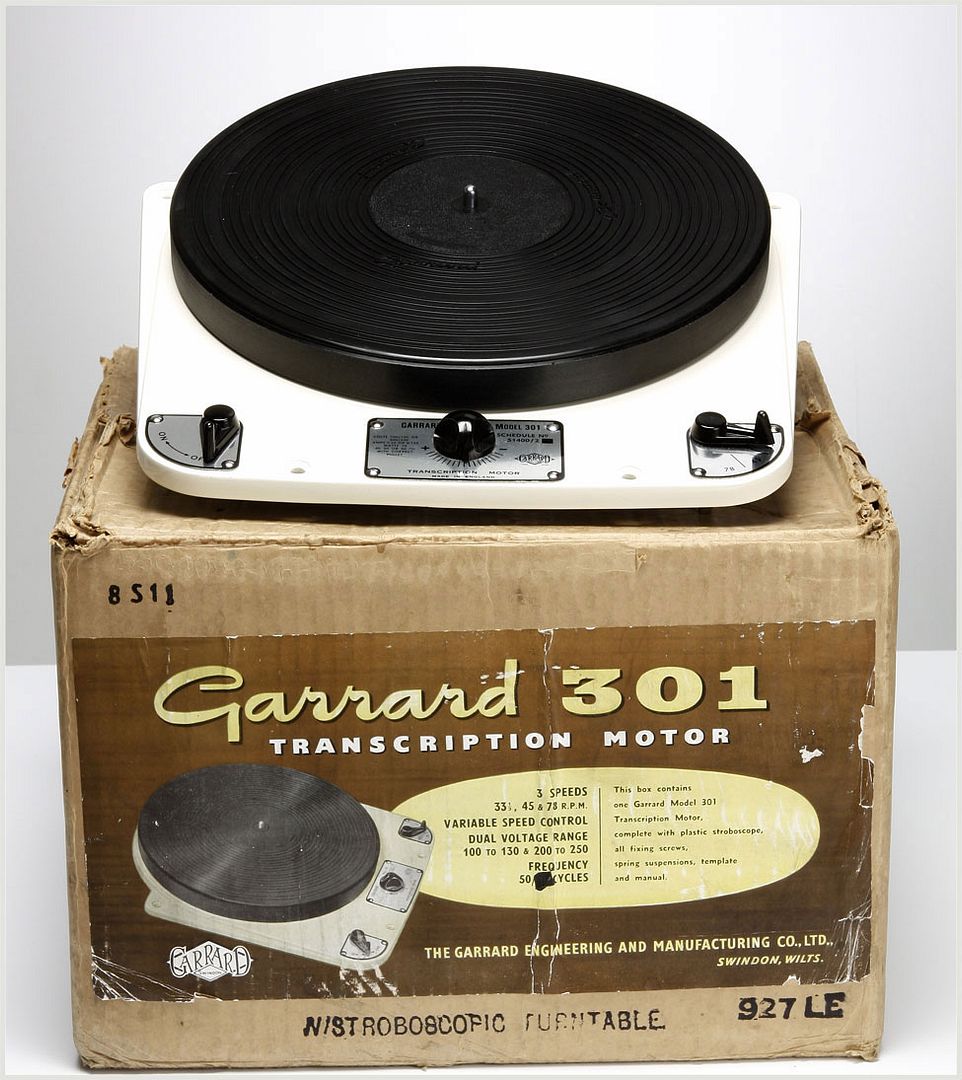 **Garrard 301 AND Garrard 401 Turntables fully restored pristine**